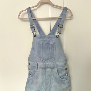 Hand Dyed Overall Shorts